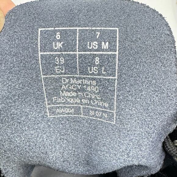 DR MARTENS Aggy 1490 Platform Patent Leather Boots - Picture 8 of 8